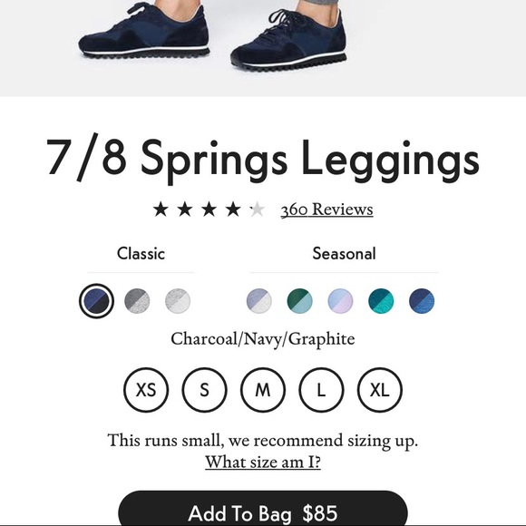 Outdoor Voices 7/8 leggings - Picture 4 of 4